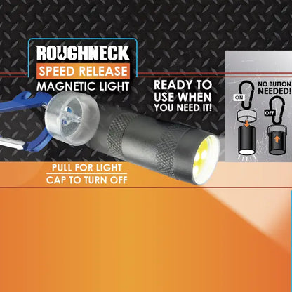 Roughneck Speed Release Magnetic Light Carabiner