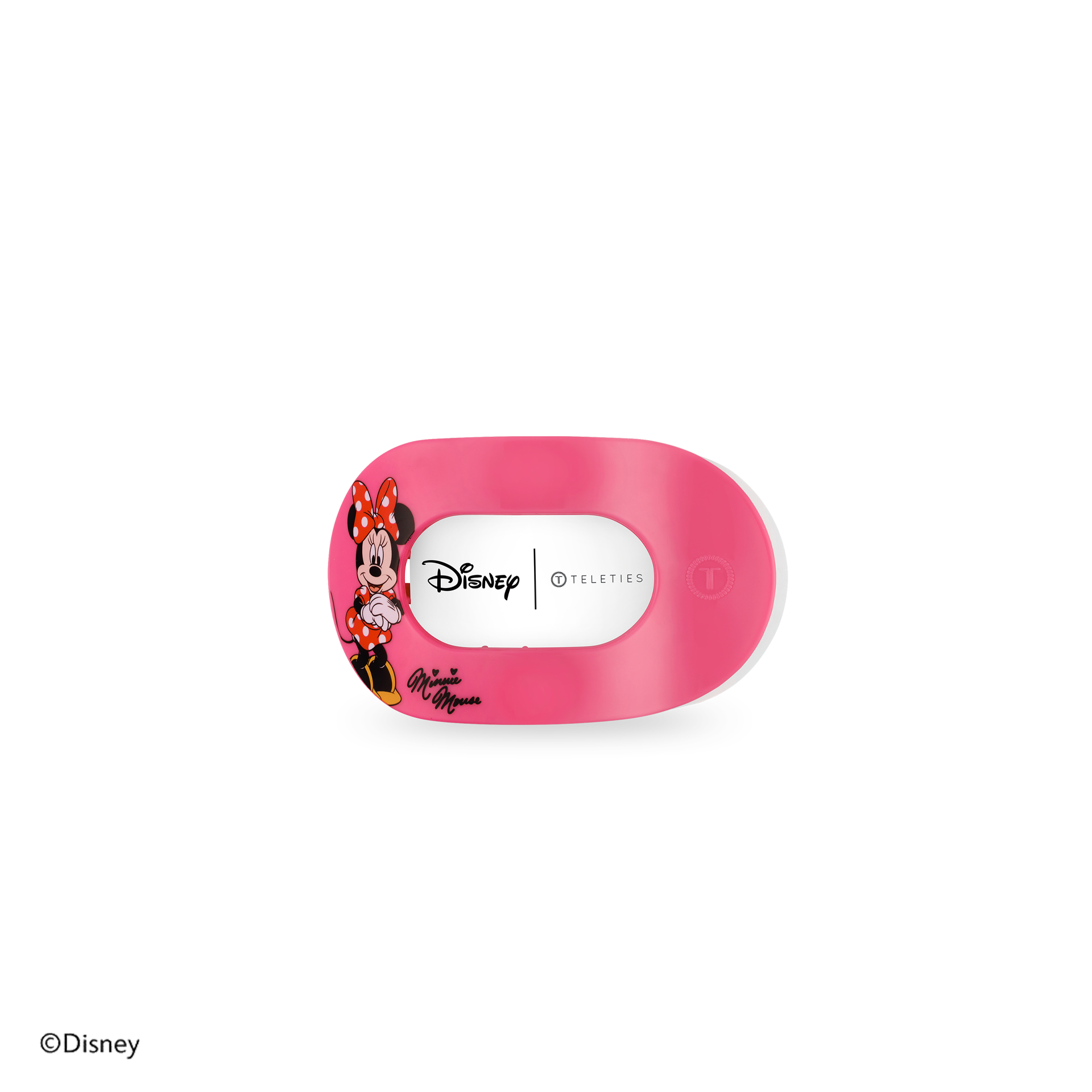 Flat Round Hair Clip | Tiny | Minnie Mouse