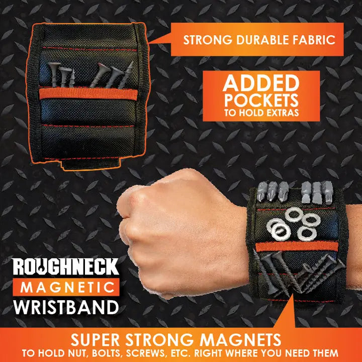 Roughneck Magnetic Wristband Tool Holder