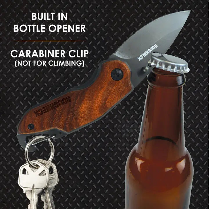 Roughneck Wooden Pocket Knife