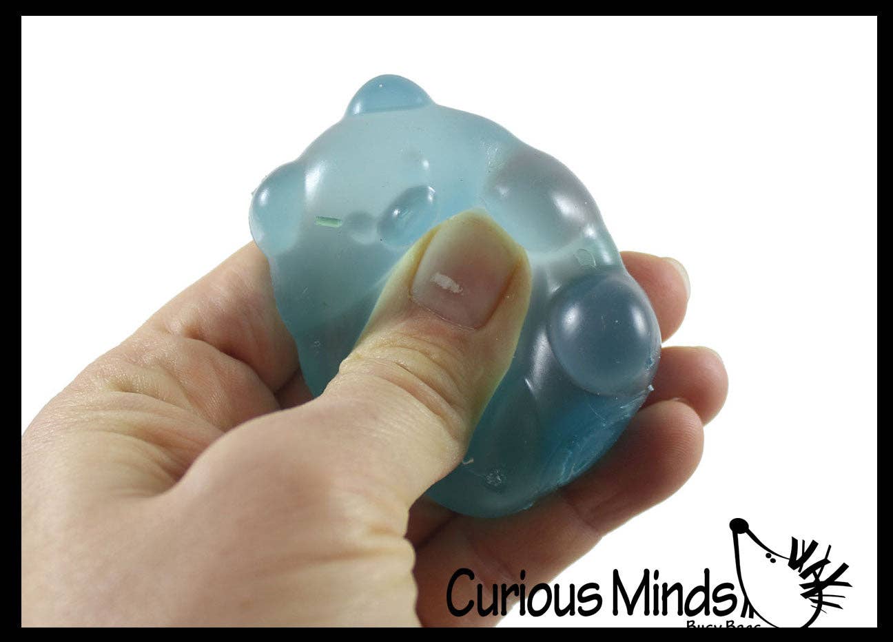 1 -2" Gummy Bear Shaped Ball - Thick Glue/Gel Syrup Molasses