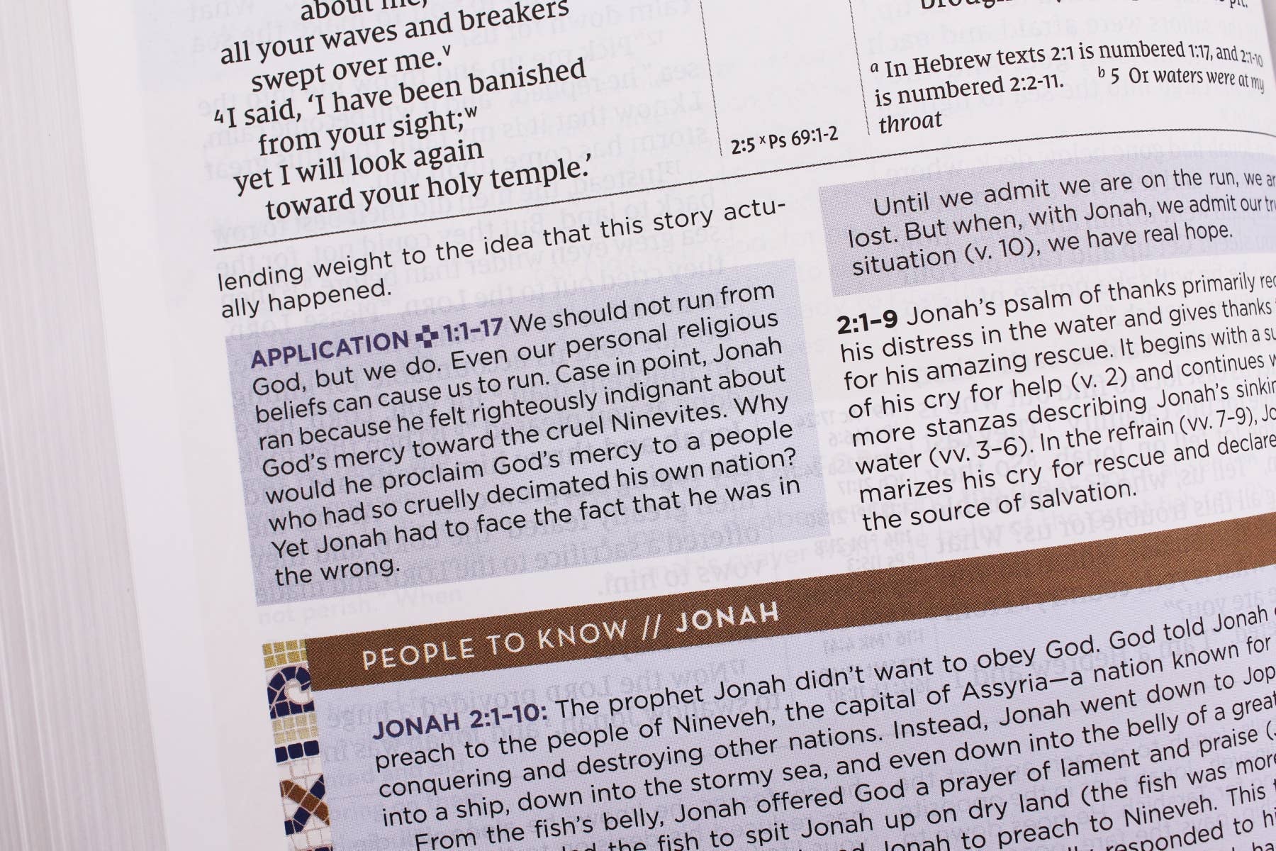 NIV Application Bible Leathersoft Coral Gray Red Letter