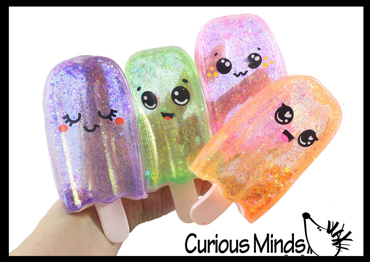 1 Large 4.5" Popsicle Shaped Ball - Thick Glue/Gel