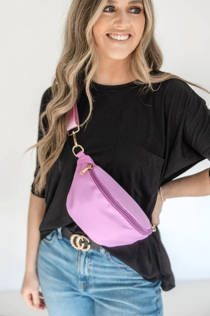 THOMAS & LEE NYLON CROSSBODY