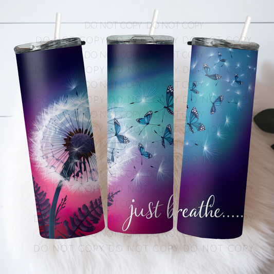 Just Breathe 20oz Tumbler