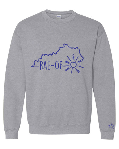 RAE OF SUNSHINE-GREY CREWNECK KY