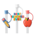 Teacher Life Straws with Toppers