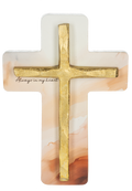 Bereavement Watercolor Cross Wall Plaques