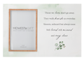 Bereavement Watercolor Message 4x6 Frames