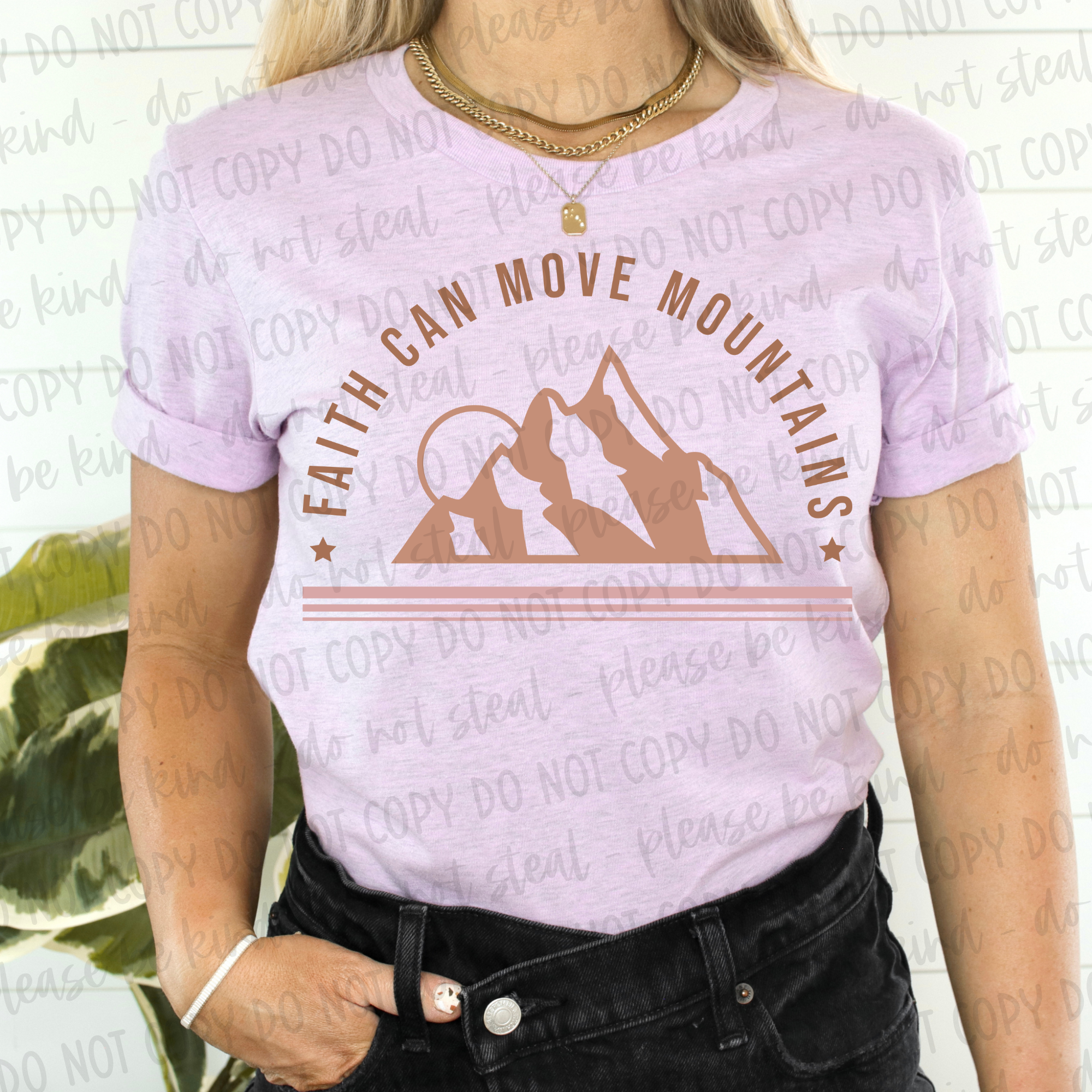 FAITH CAN MOVE MOUNTAINS TEE