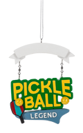 Personalize Pickleball Ornament - Pickleball Legend