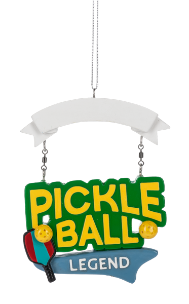 Personalize Pickleball Ornament - Pickleball Legend