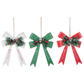 Holiday Bow Ornaments