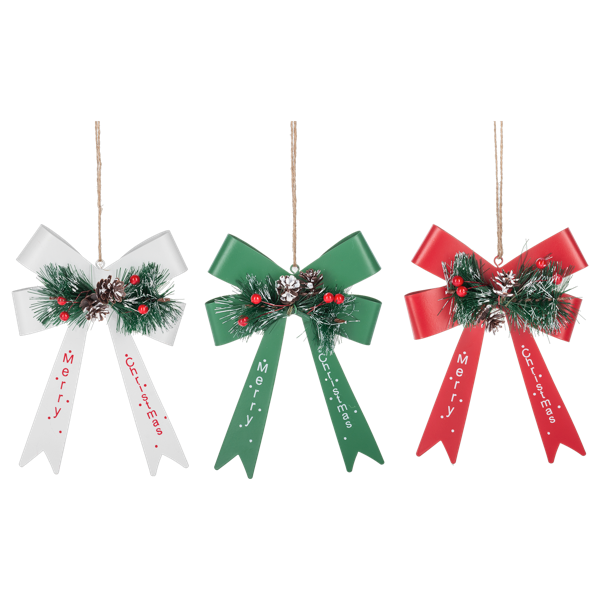 Holiday Bow Ornaments
