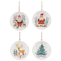 Scandi Disk Ornaments