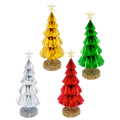 Red & Green Foil Trees