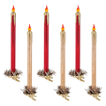LARGE Clip-On Candle Ornaments