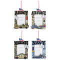 Military 2x2.875 Frame Ornaments