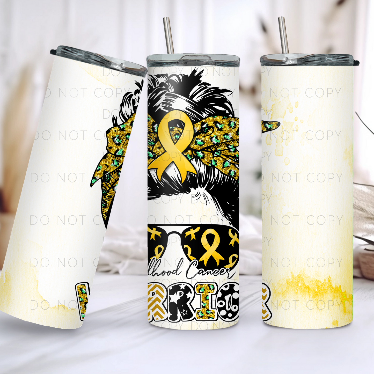 Childhood Cancer Warrior 20oz Tumbler