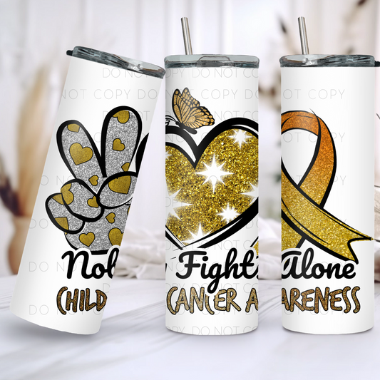 Nobody Fights Alone 20oz Tumbler