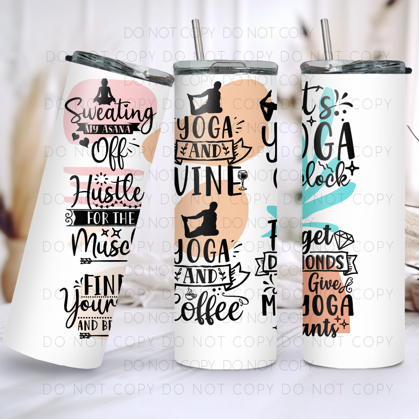 All Things Yoga 20oz Tumbler