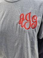 Patriotic Monogram Tee