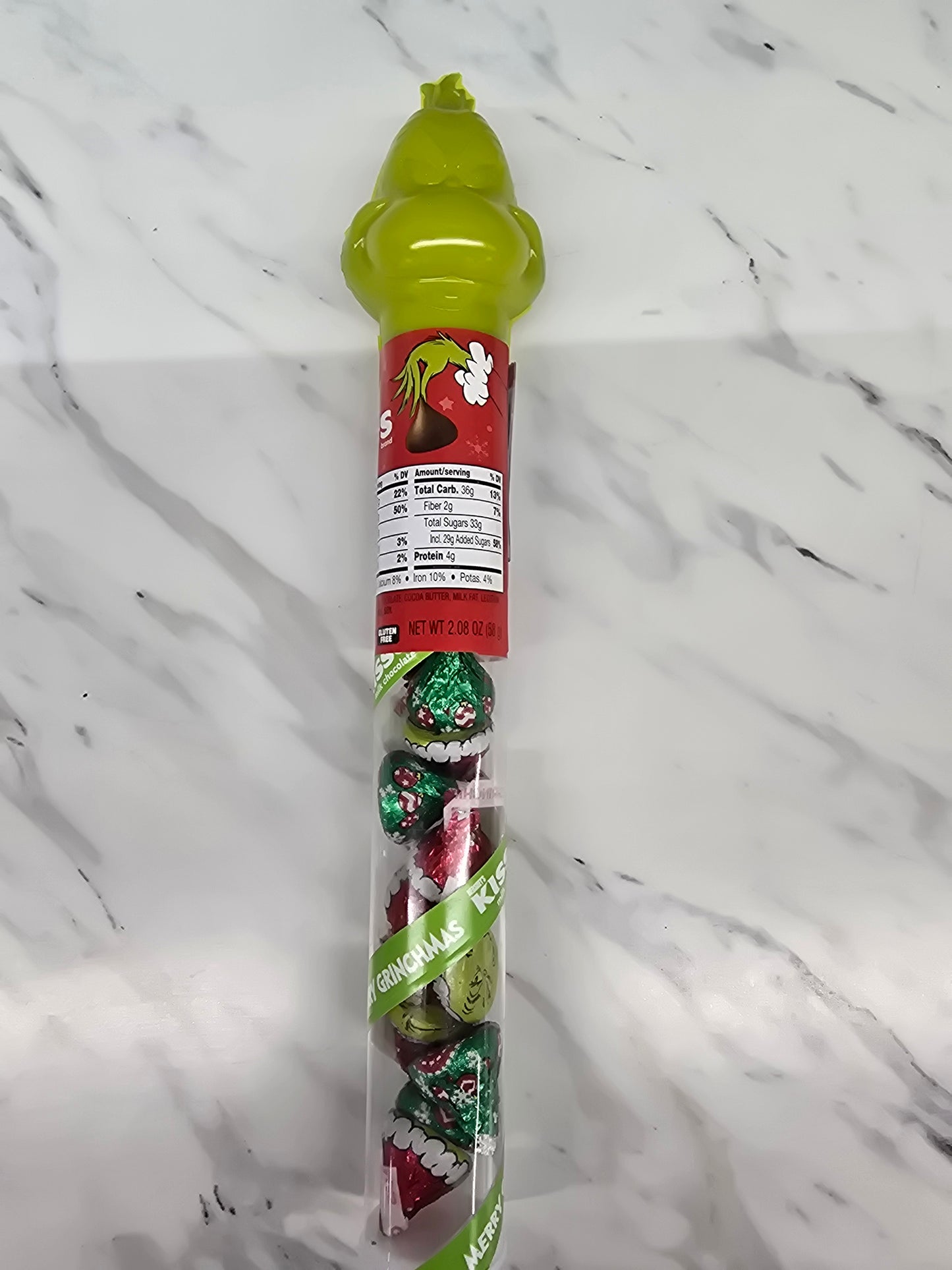 GRINCH HERSHEY FOIL KISSES