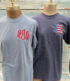 Patriotic Monogram Tee