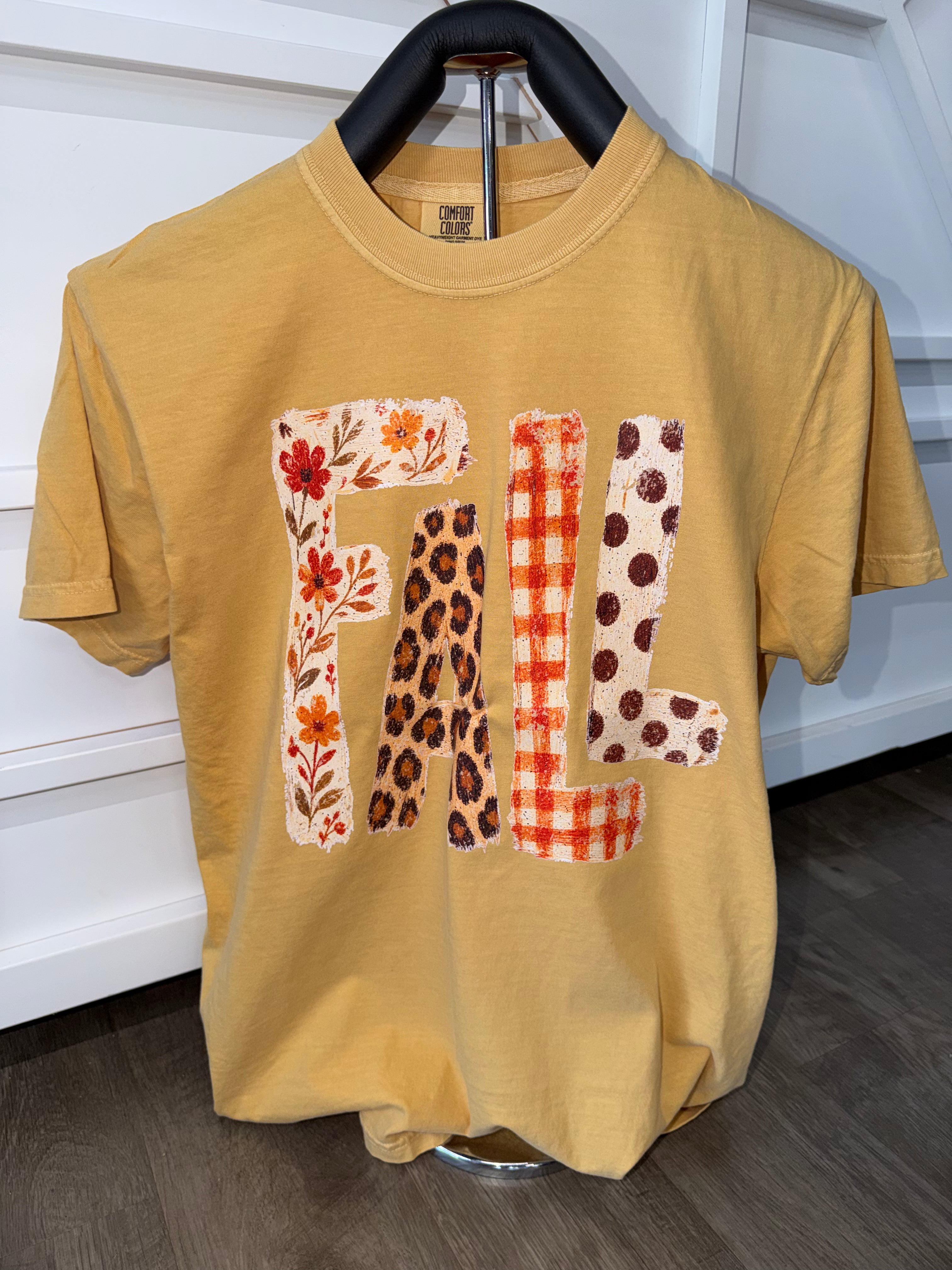 Fall comfort color tee