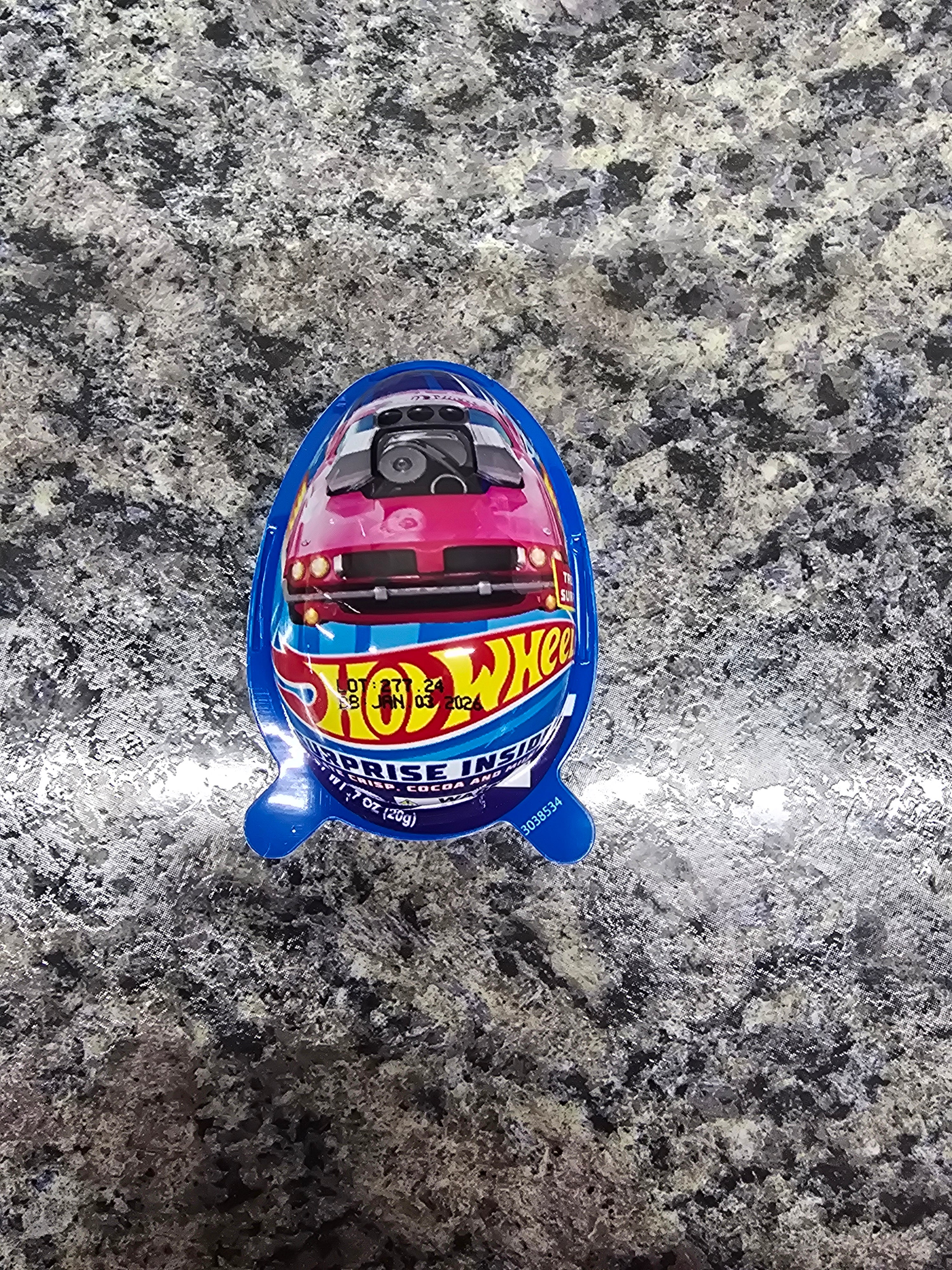 HOT WHEELS SURPRISE CHOCOLATE EGG