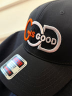 God Is Good Puff Embroidery (tee or hat)