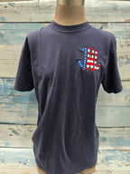 Patriotic Monogram Tee