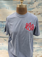 Patriotic Monogram Tee