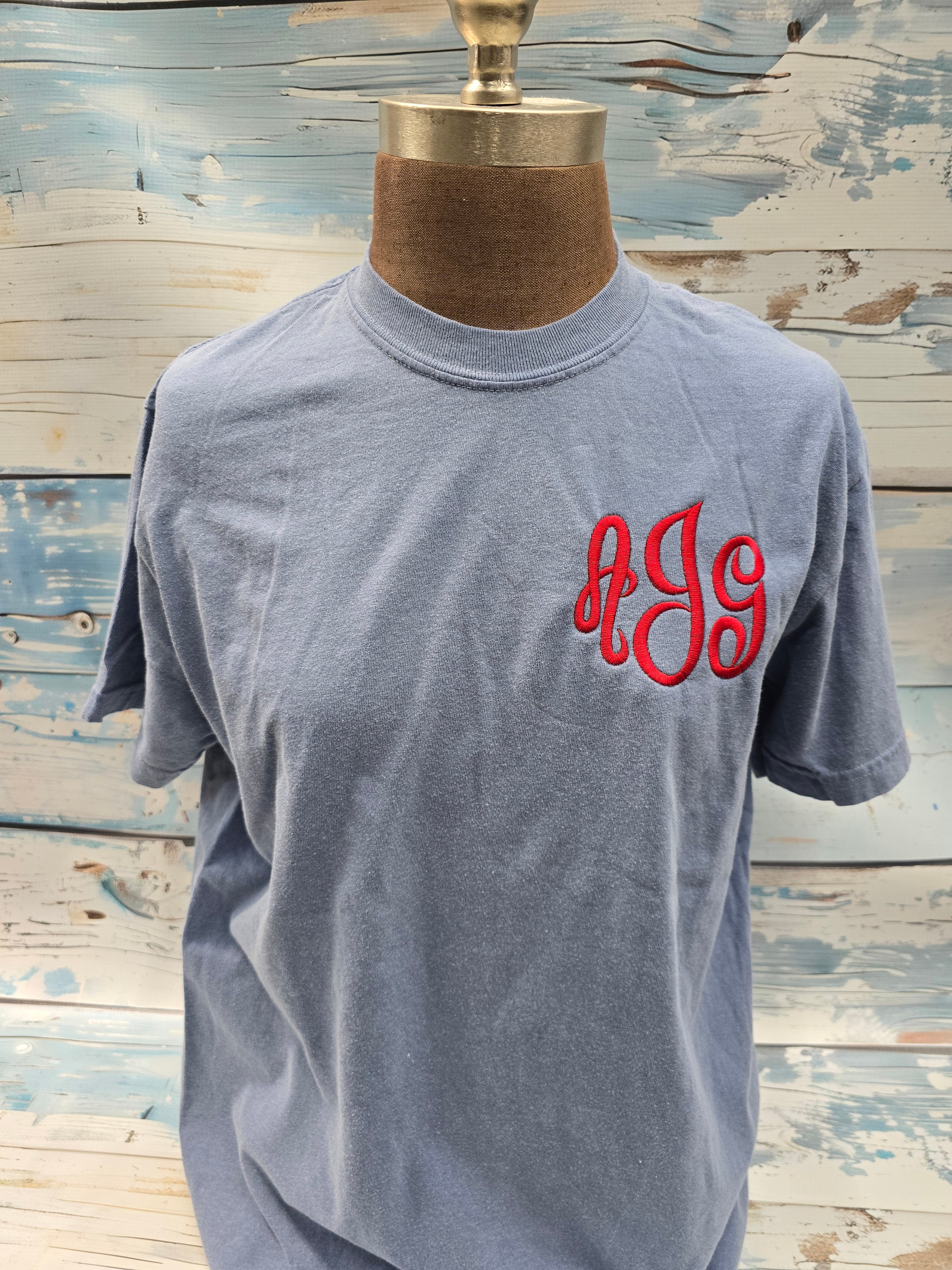 Patriotic Monogram Tee
