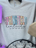 Springfield zipcode crewneck