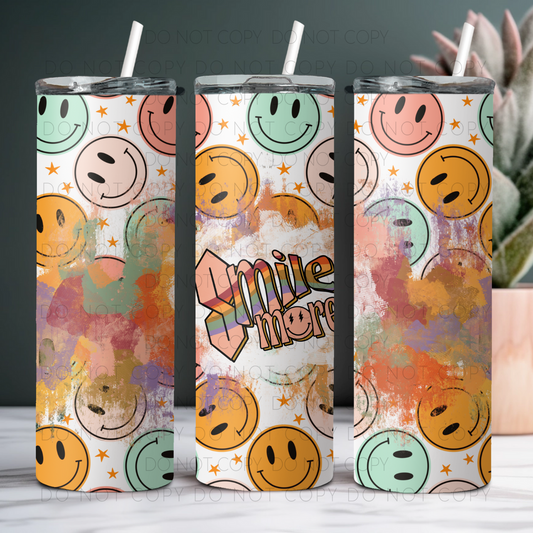 Smile More 20 oz Tumbler