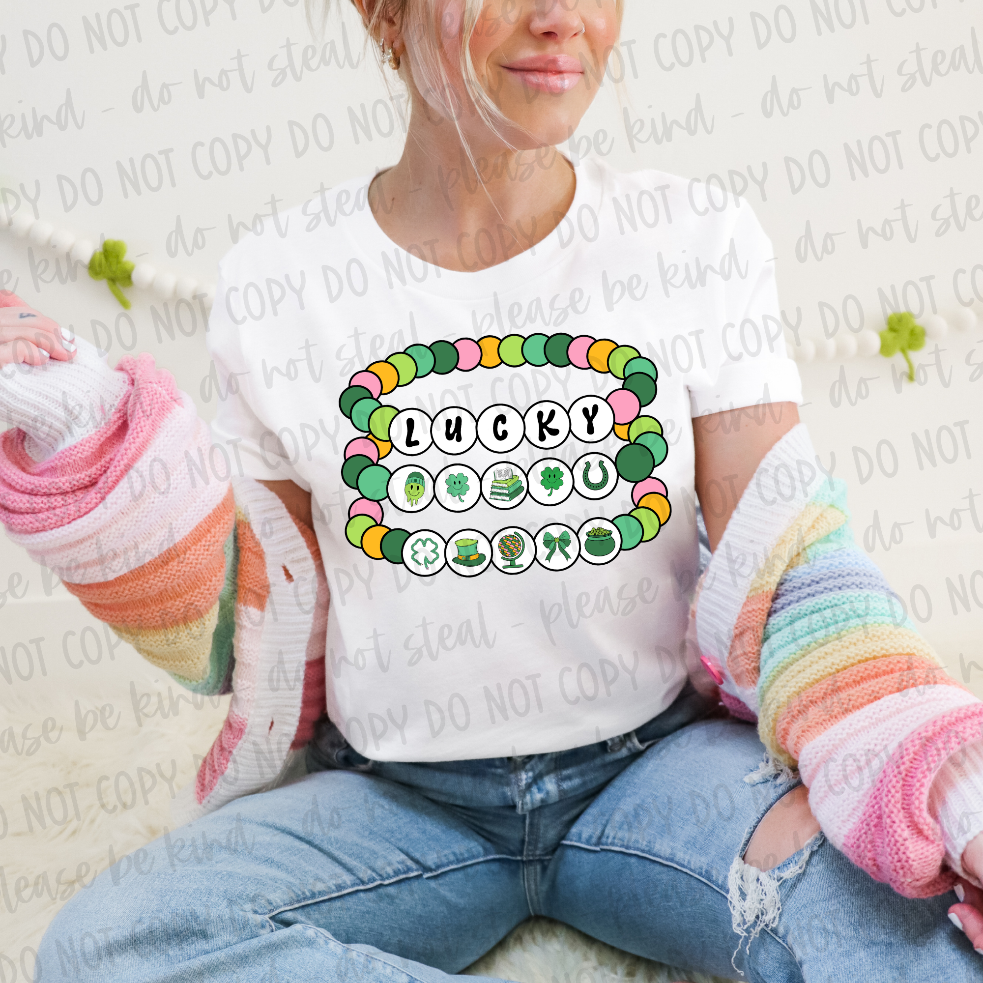 ST. PATRICK'S FRIENDSHIP BRACELET TEE