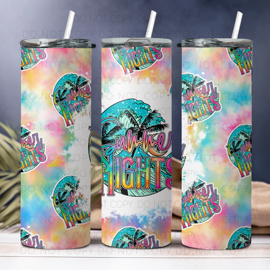 Summer Nights 20 oz Tumbler