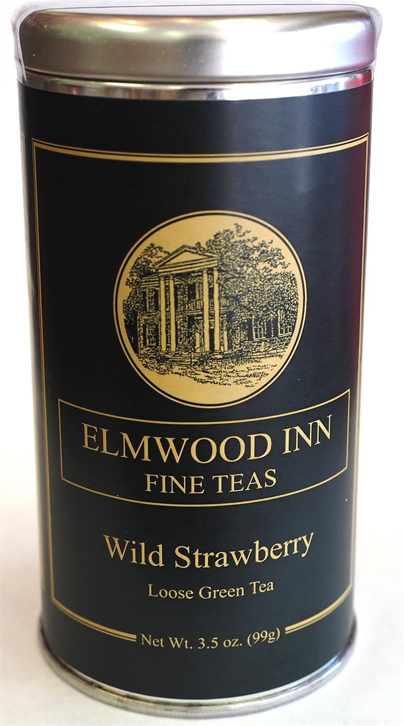 Elmwood Inn Loose Tea Wild Strawberry Green Tea