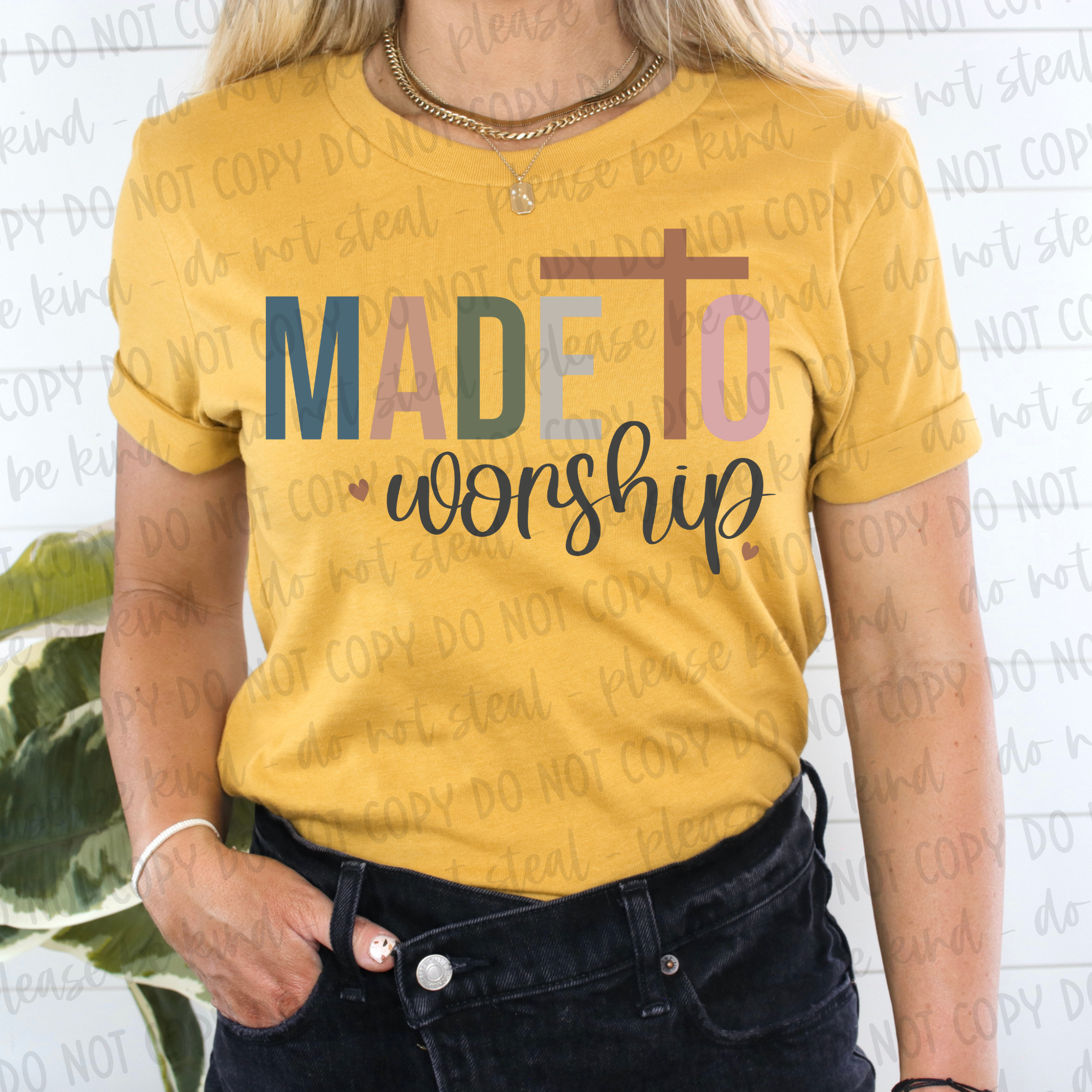 MADE TO WORSHIP TEE